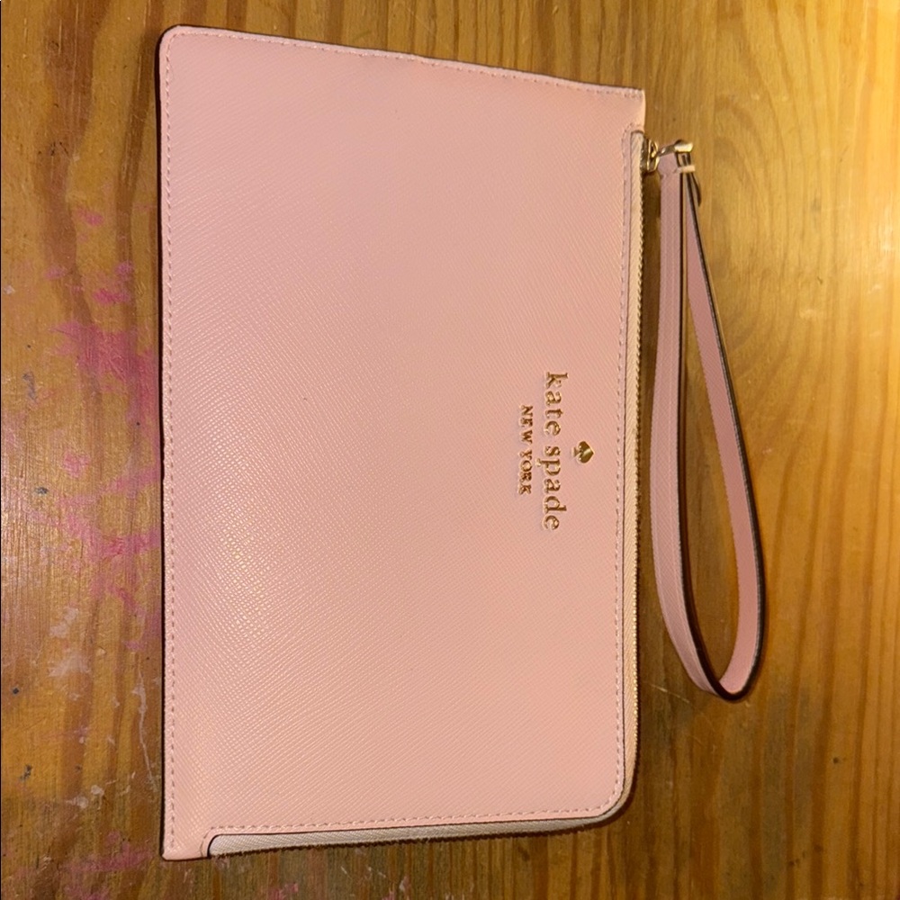Kate spade pink wristlet
